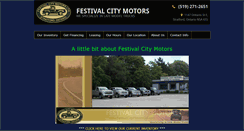 Desktop Screenshot of festivalcitymotorsltd.ca